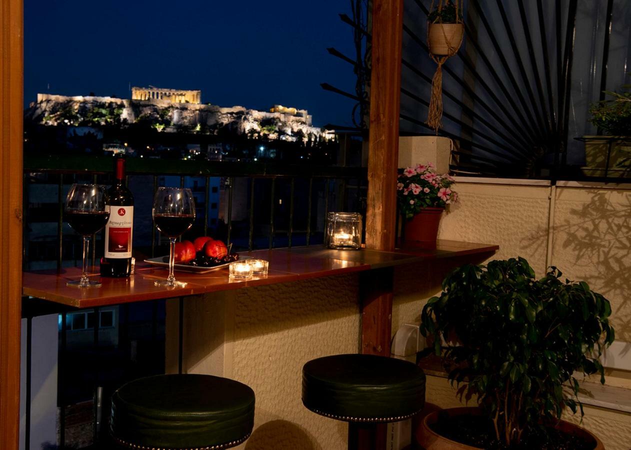 شقة Mosaics Astonishing Acropolis View Aprtm أثينا المظهر الخارجي الصورة