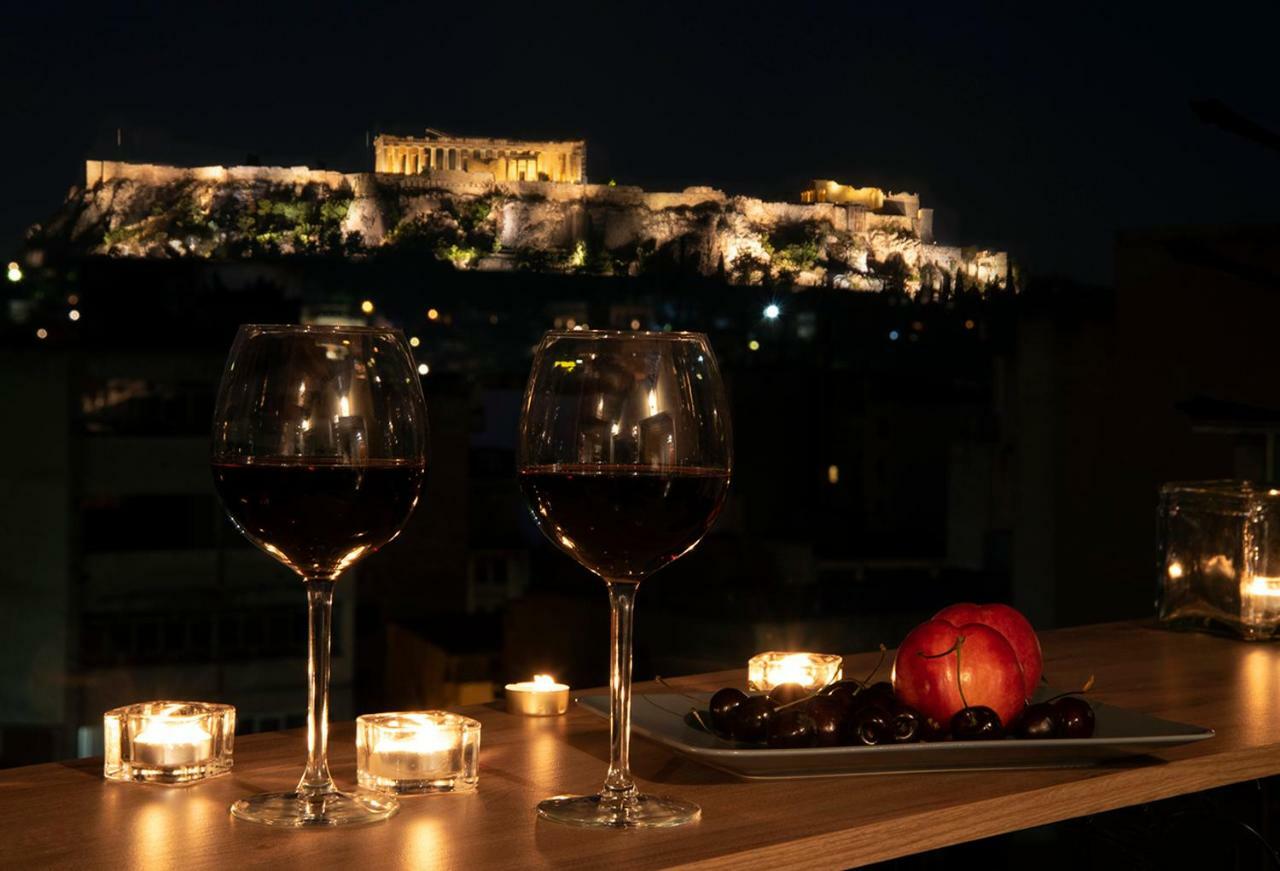 شقة Mosaics Astonishing Acropolis View Aprtm أثينا المظهر الخارجي الصورة