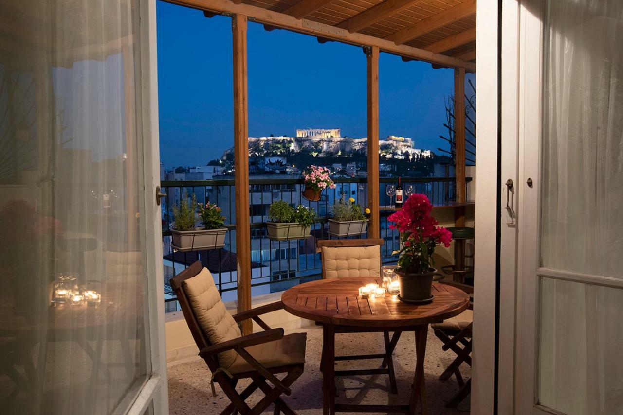 شقة Mosaics Astonishing Acropolis View Aprtm أثينا المظهر الخارجي الصورة